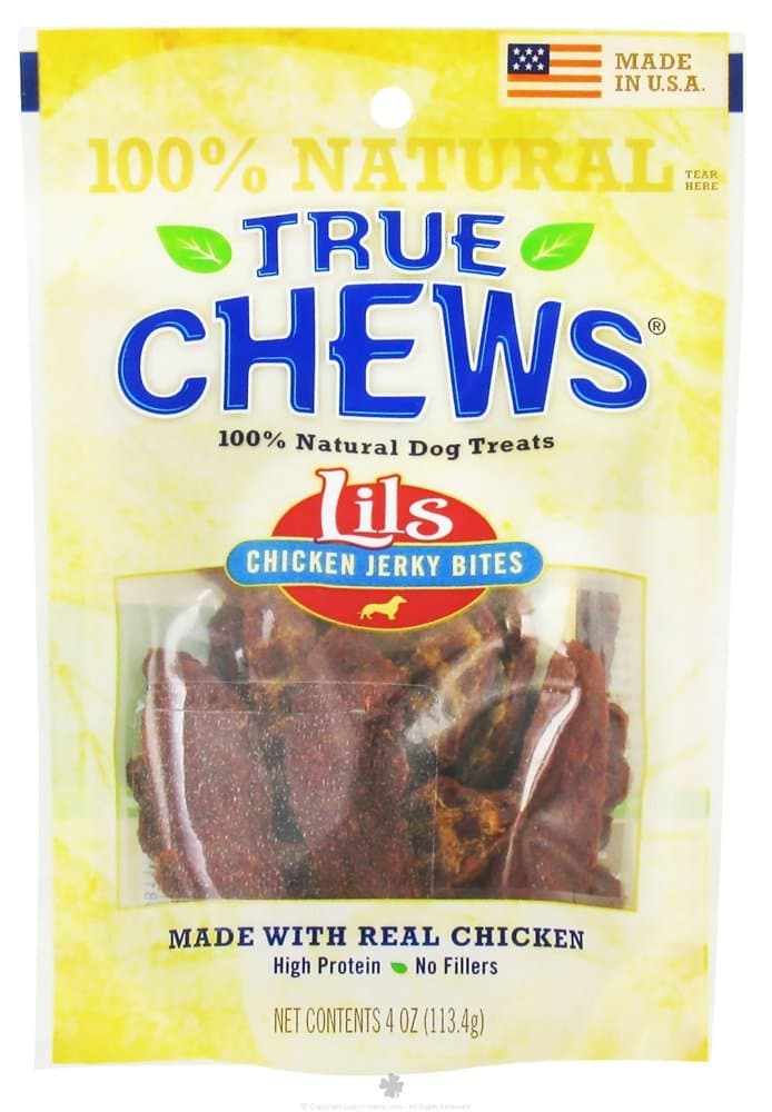 True Chews - Lils Chicken Jerky Bites Dog Treats - 4 oz. CLEARANCE PRICED