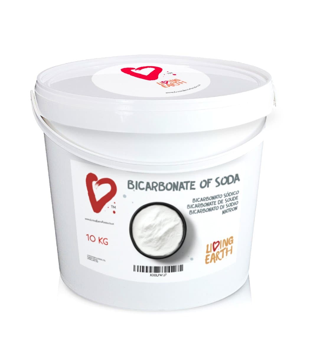 10 KG, Living Earth Bicarbonate of Soda | Sodium Bicarbonate