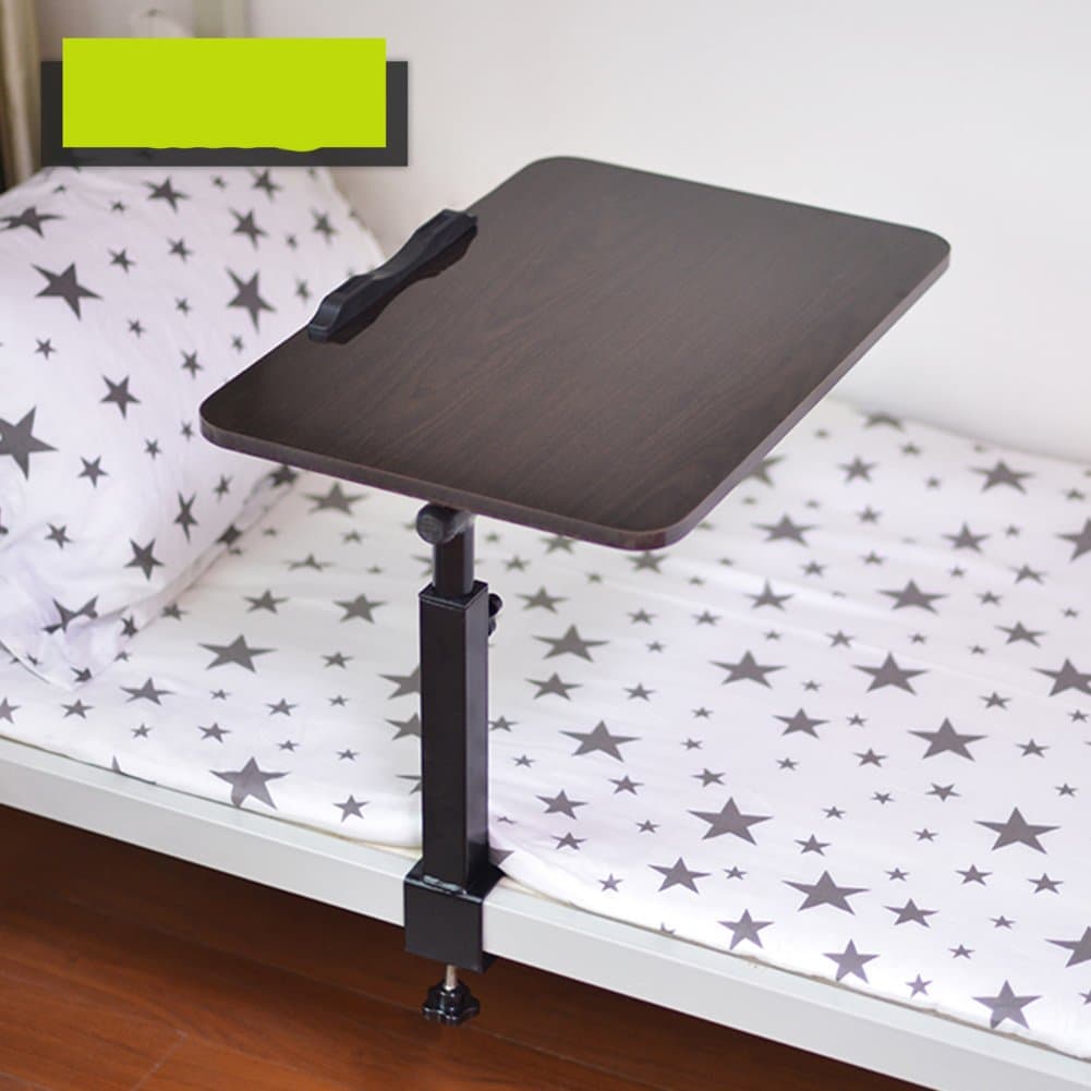 Adjustable Laptop Table Notebook Stand Portable Standing Bed Desk Foldable Sofa Breakfast Tray Bed with fold Dormitory Lazy Desk Small Table Bedroom Study Desk-B