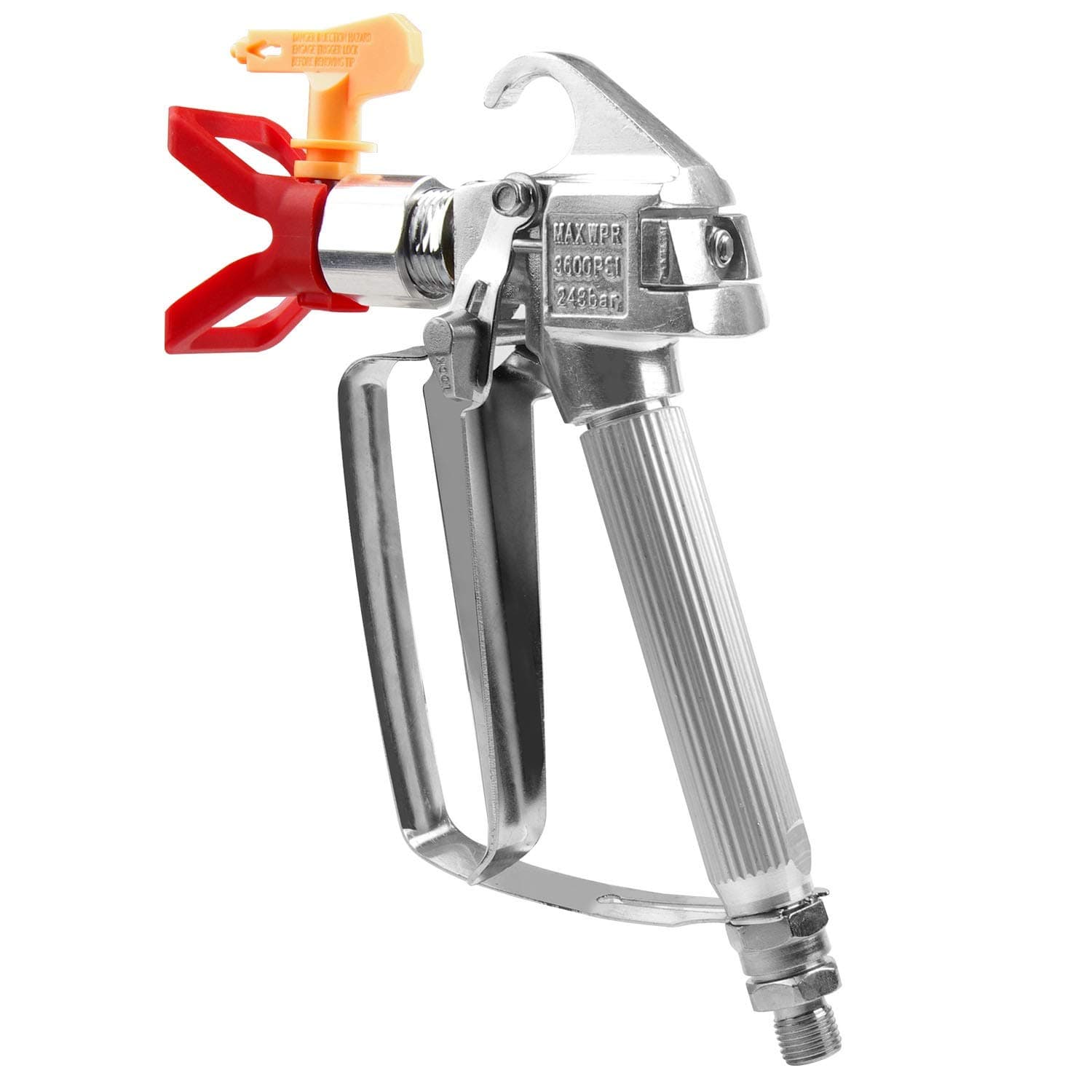Airless Paint Spray Gun, High Pressure 3600 PSI with 517 Swivel Joint