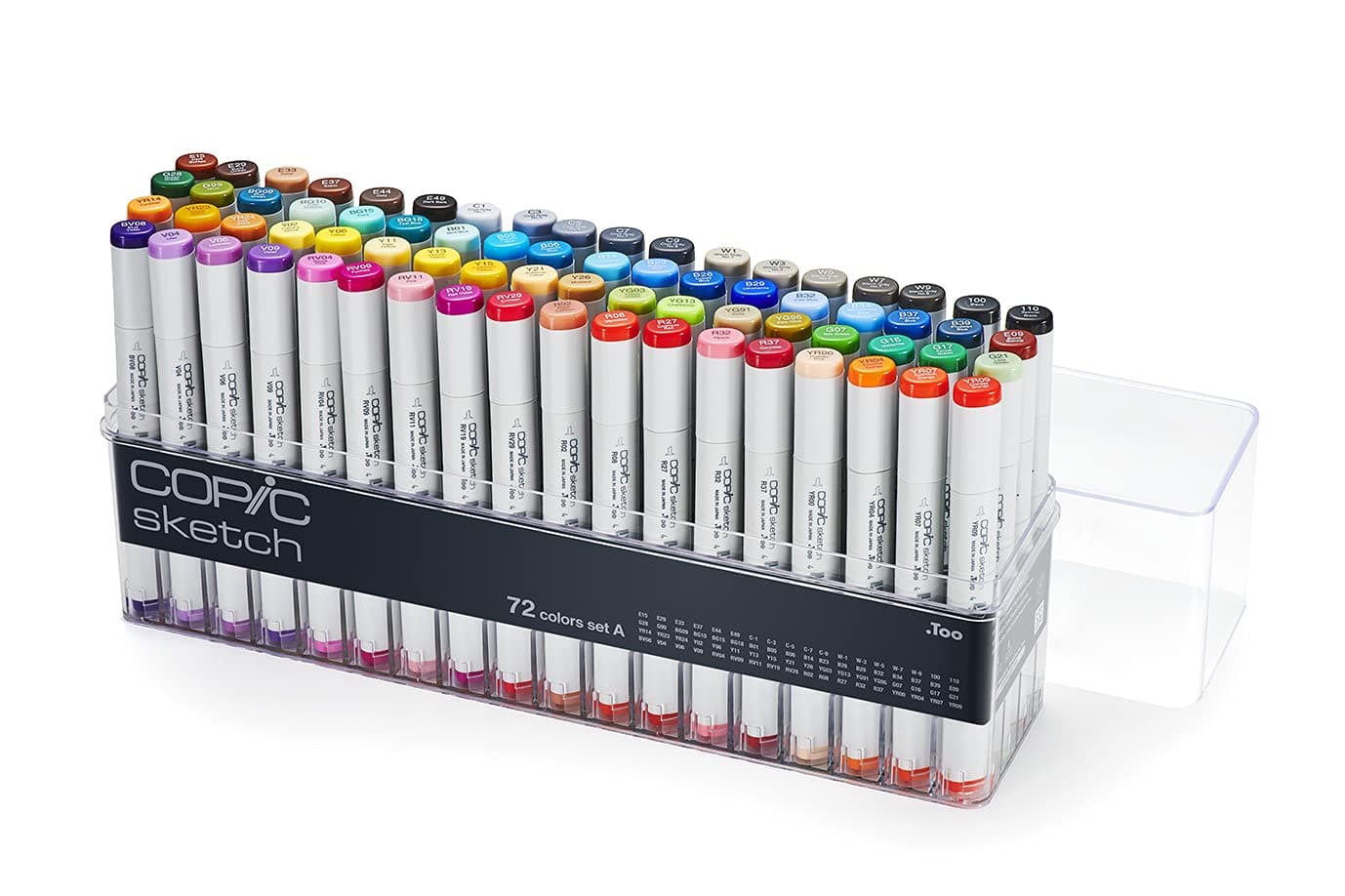 Sketch, Ultra-blendable Alcohol Markers, 72pc Set A