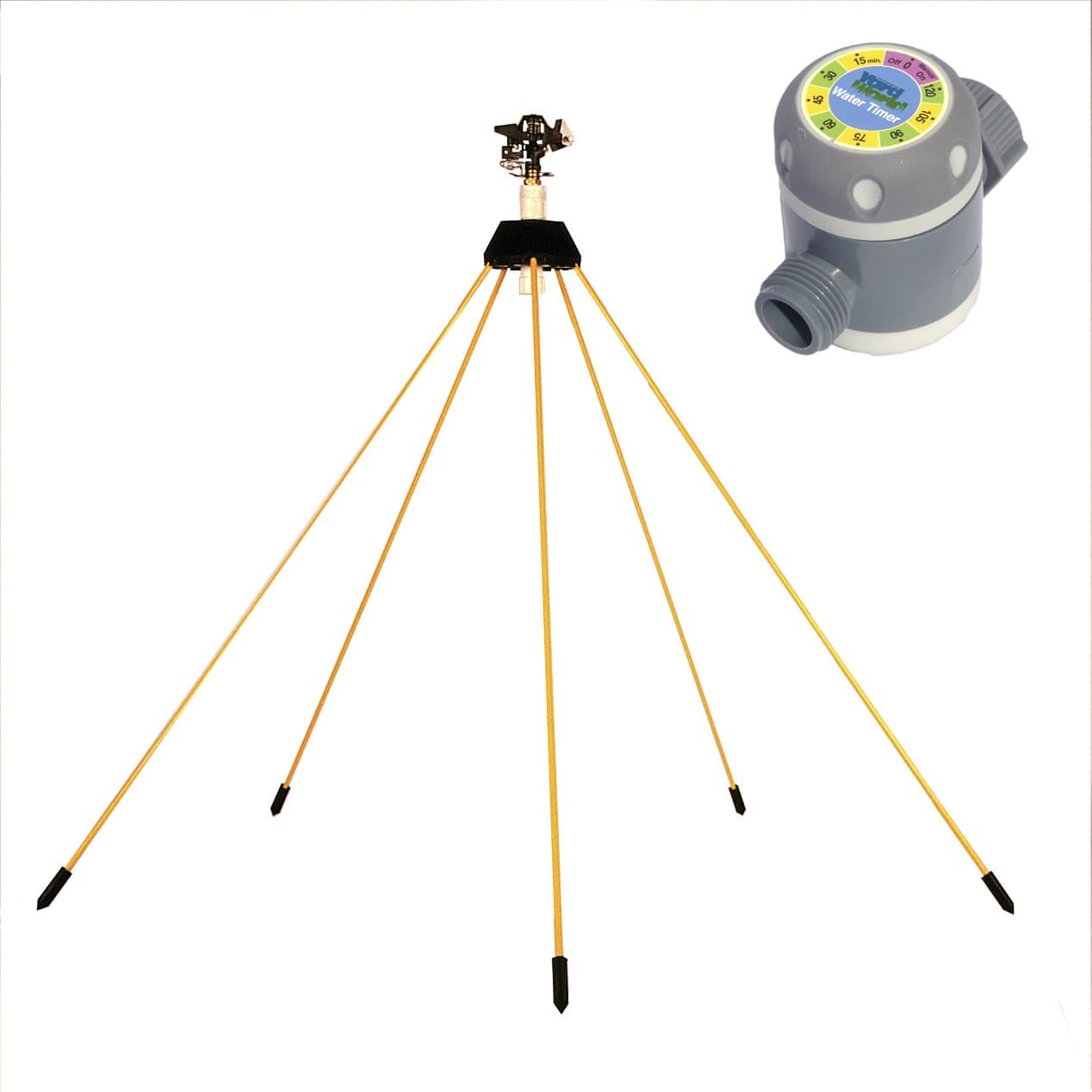 SuperStand Sprinkler w/mechanical timer