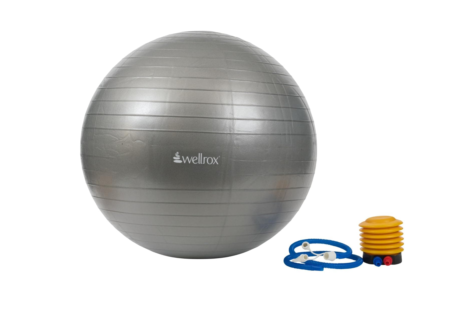 Exercise Ball with Pump, Yoga Ball, Exercise Ball, Pregnancy Ball, Balance Ball, Birthing Ball, Yoga Ball Chair, Stability Ball, Yoga Ball Pregnancy, Workout Ball, Therapy Ball, 21.6 Inch