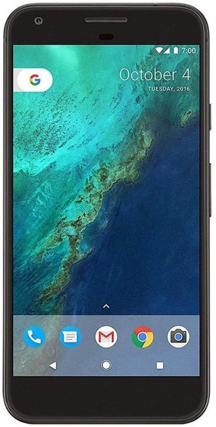 Google Pixel XL G2PW210032GBBK Factory Unlocked Smartphone, 32GB, 5.5-Inch Display - U.S. Version (Quite Black) (Renewed)