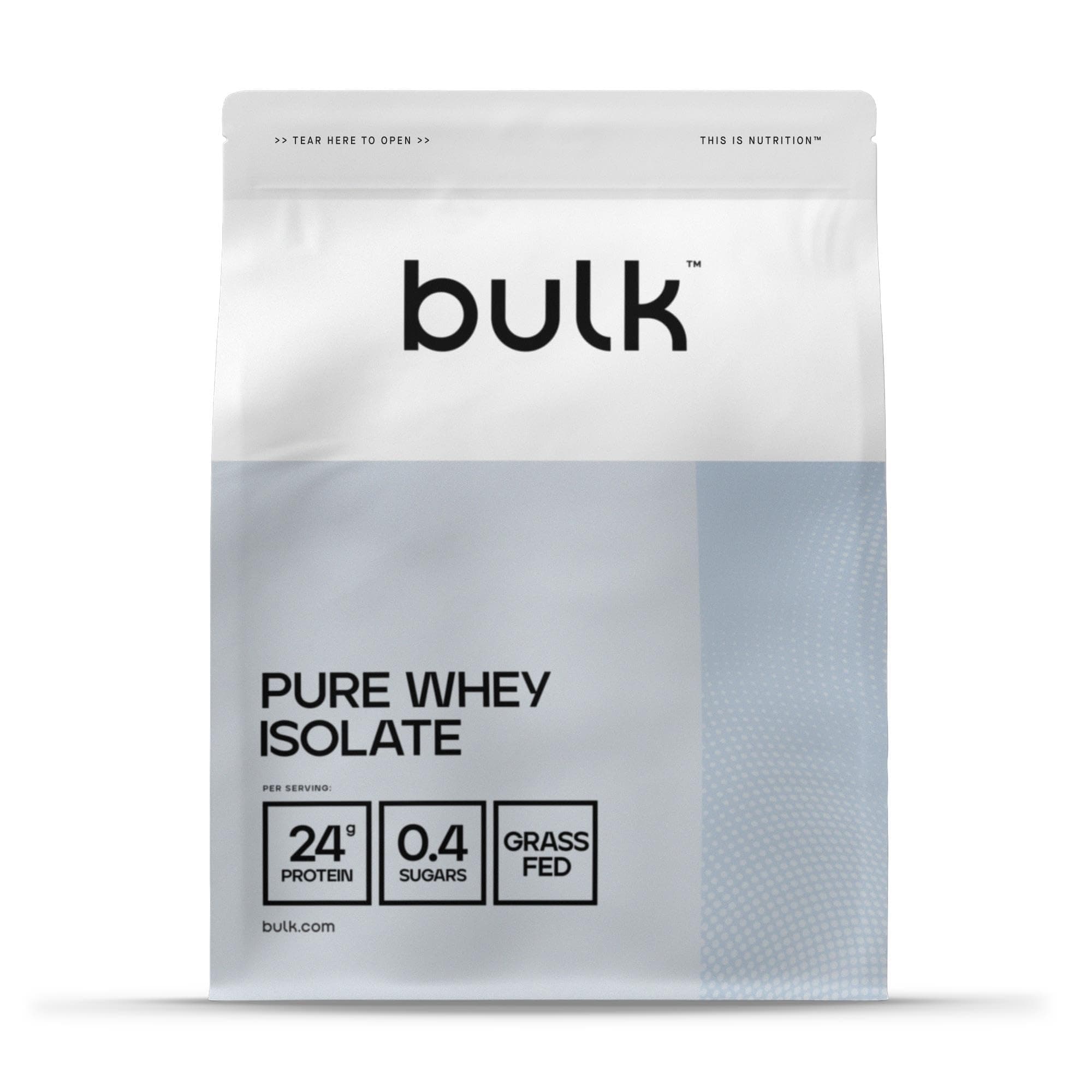 Bulk Pure Whey Isolate 90 | Chocolate Cookies | 25g Protein per Serving | Ultra-Filtered Whey Isolate | Low Sugar | Low Fat | Fast Absorption | Supports Muscle Maintenance | 500g | High Protein Shake