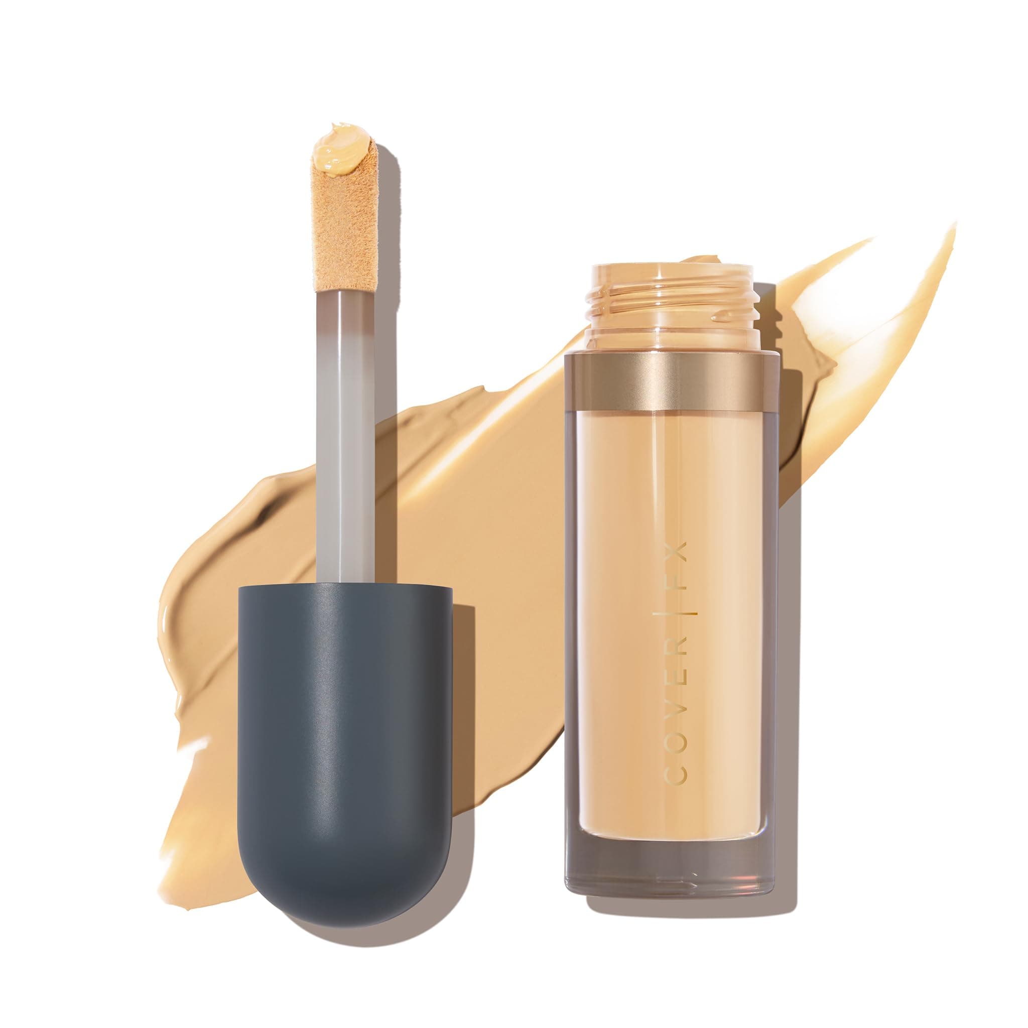 Skin Discovered Longwear Full Coverage Concealer | Buildable Crease-Resistant High Coverage Formula Conceals, Corrects, and Brightens | M3- Medium to tan Neutral Warm Undertones