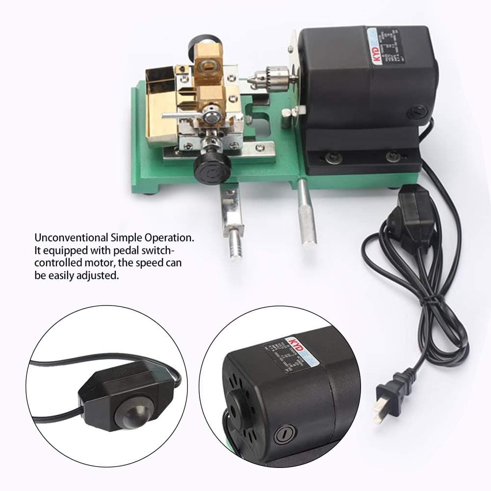 HiHydro Pearl Drilling Machine Driller Full Set Drill Holder for Shell Coral Amber Stone Jewelry Tools 110V