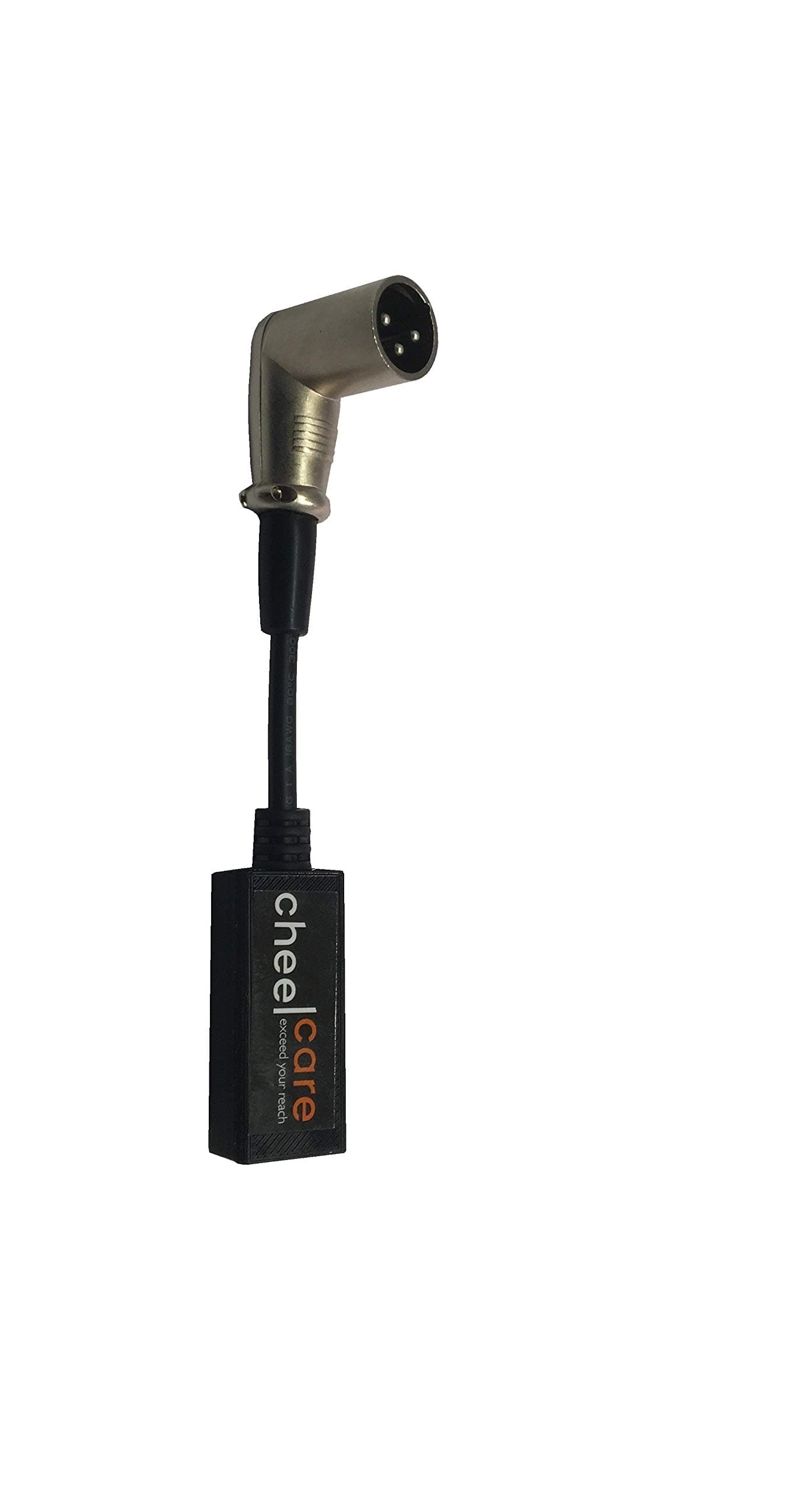 Cheelcare USB Adaptor/Charger for Scooters and Power Wheelchairs (Fast Charge-Portable-Right Angle)