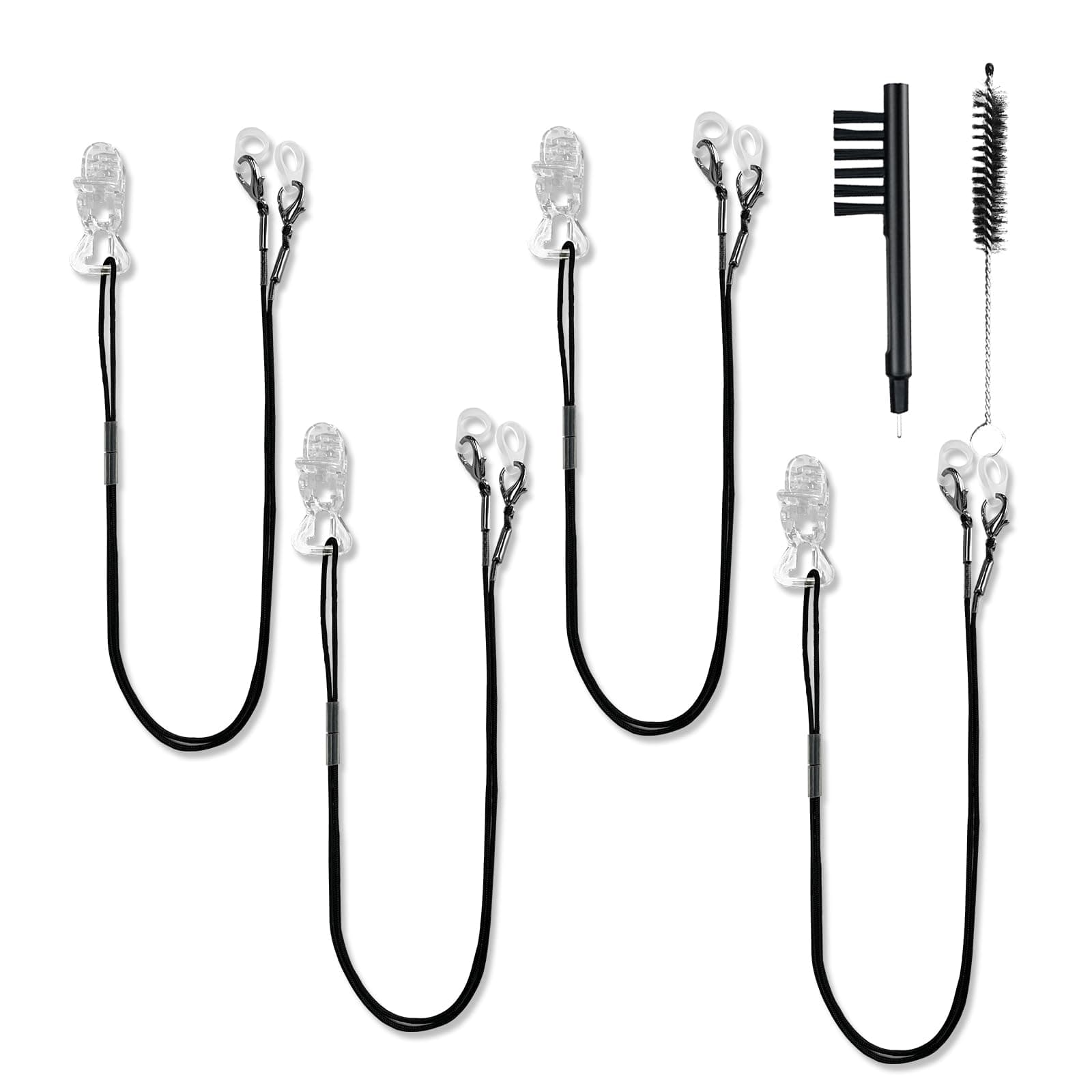 Hearing Aid Clips to Prevent Loss, Lanyard for Seniors, Otoclips for BTE Hearing Aids Anti-Lost Clip