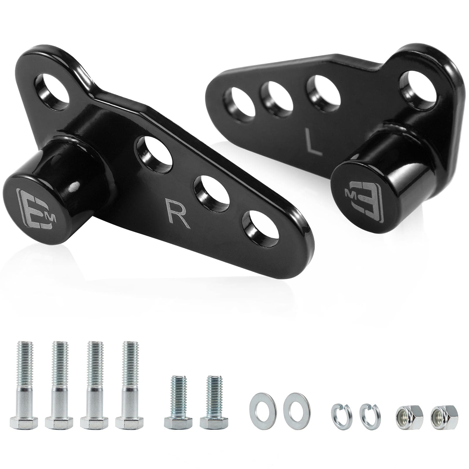 Motorcycle Rear Lowering Kits Adjustable 1"2"3" Compatible with Harley Touring Standards Street Glide Electra Glide Ultra Glide Road King 2002-2016
