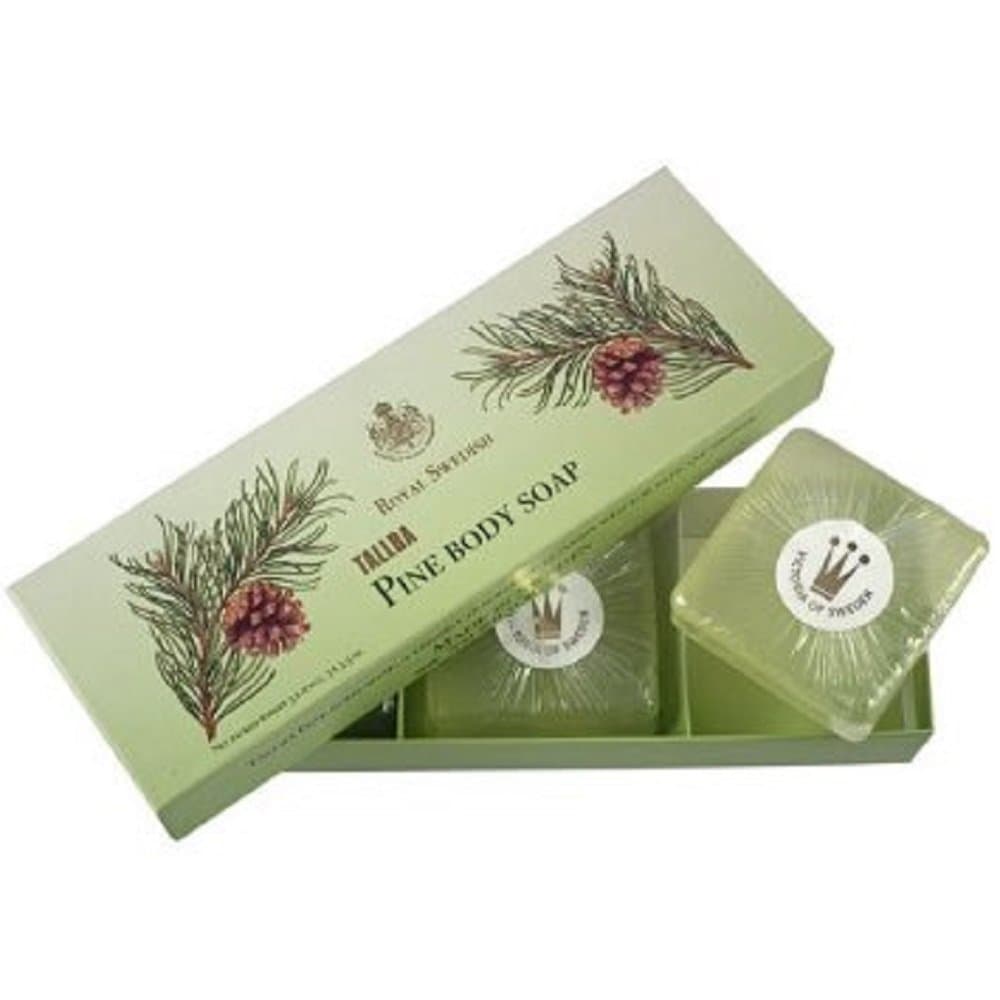 Royal Swedish Body Soap, Tallba Pine, 3 Count