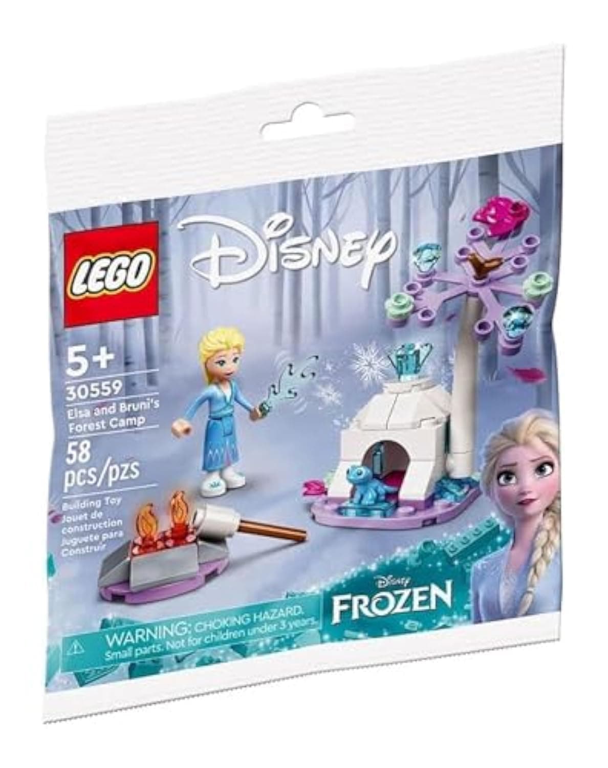 LEGO Elsa and Bruni's Forest Camp Set 30559