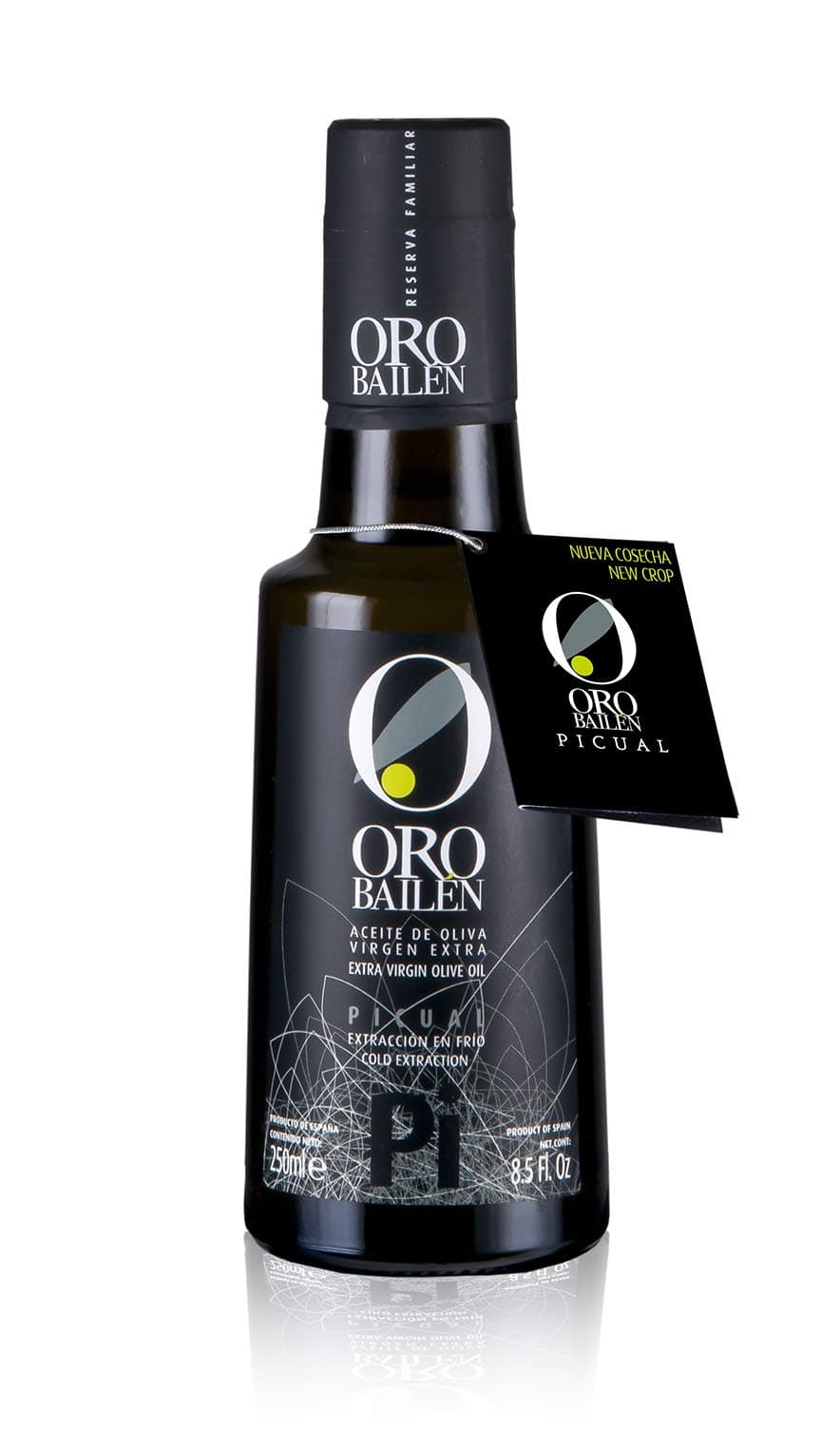 Oro Bailen Extra Virgin Olive Oil Picual Premium 8.5 Oz/ 250 ml.