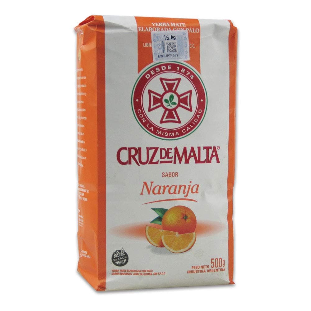 Cruz de Malta Yerba Mate Orange 500G