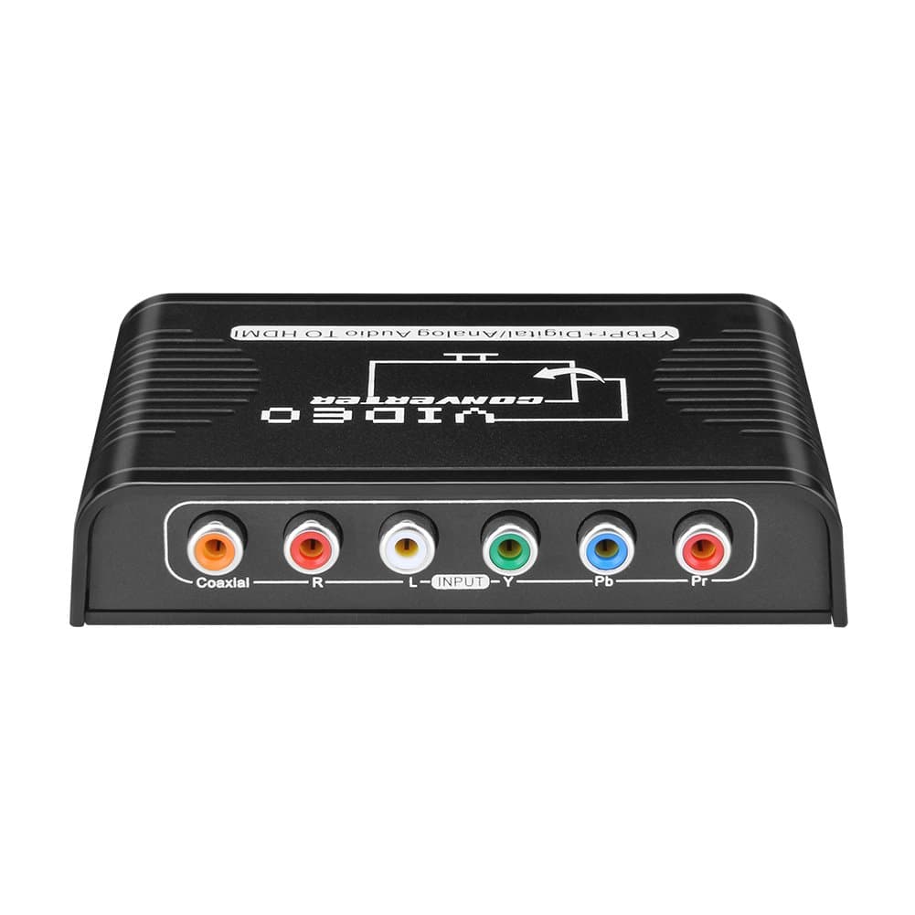 YPbPr Component + R L to HDMI Converter v1.4 Support 1080p for WII/PS2/DVD