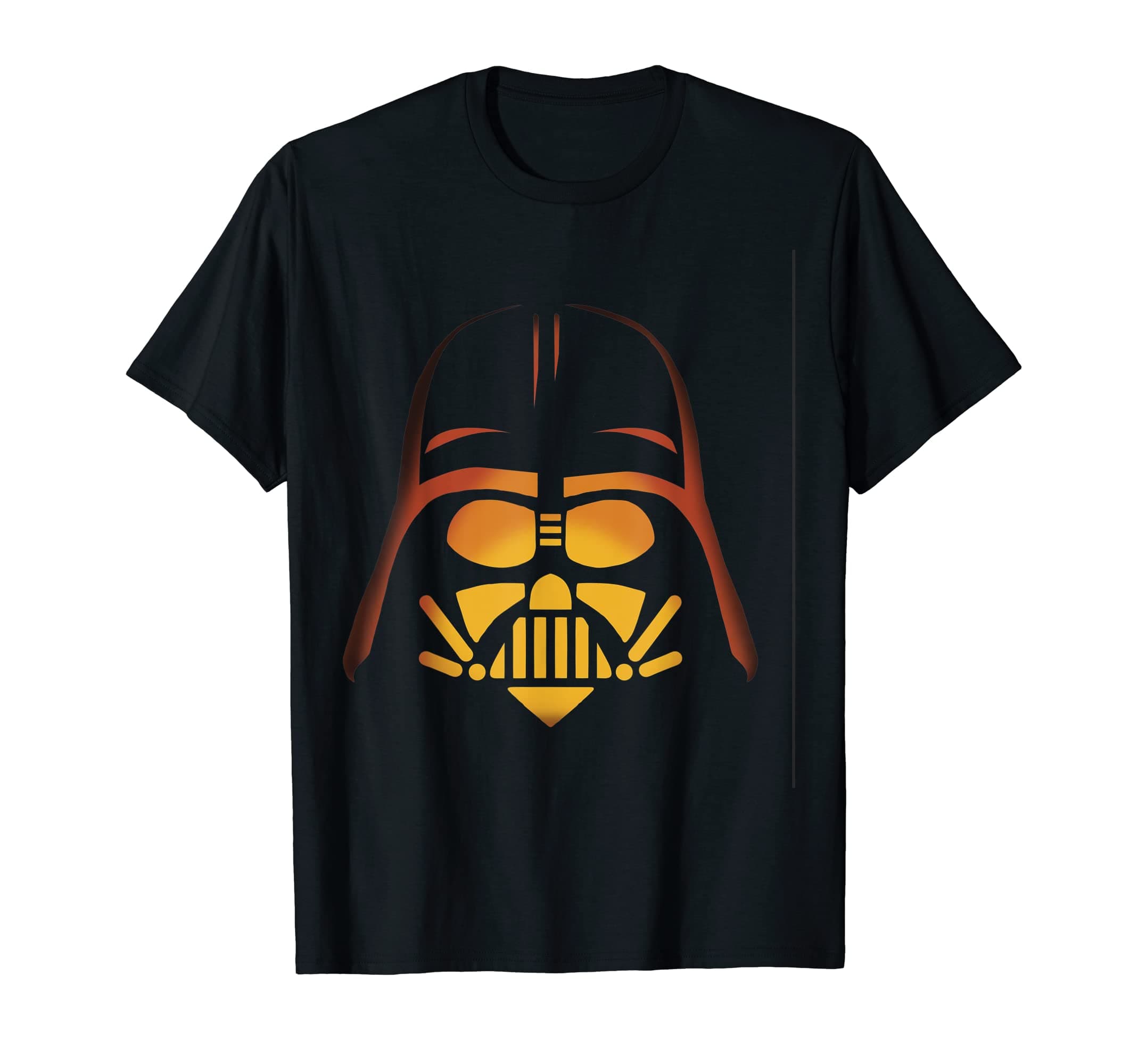 Darth Vader Jack-O-Lantern Portrait T-Shirt