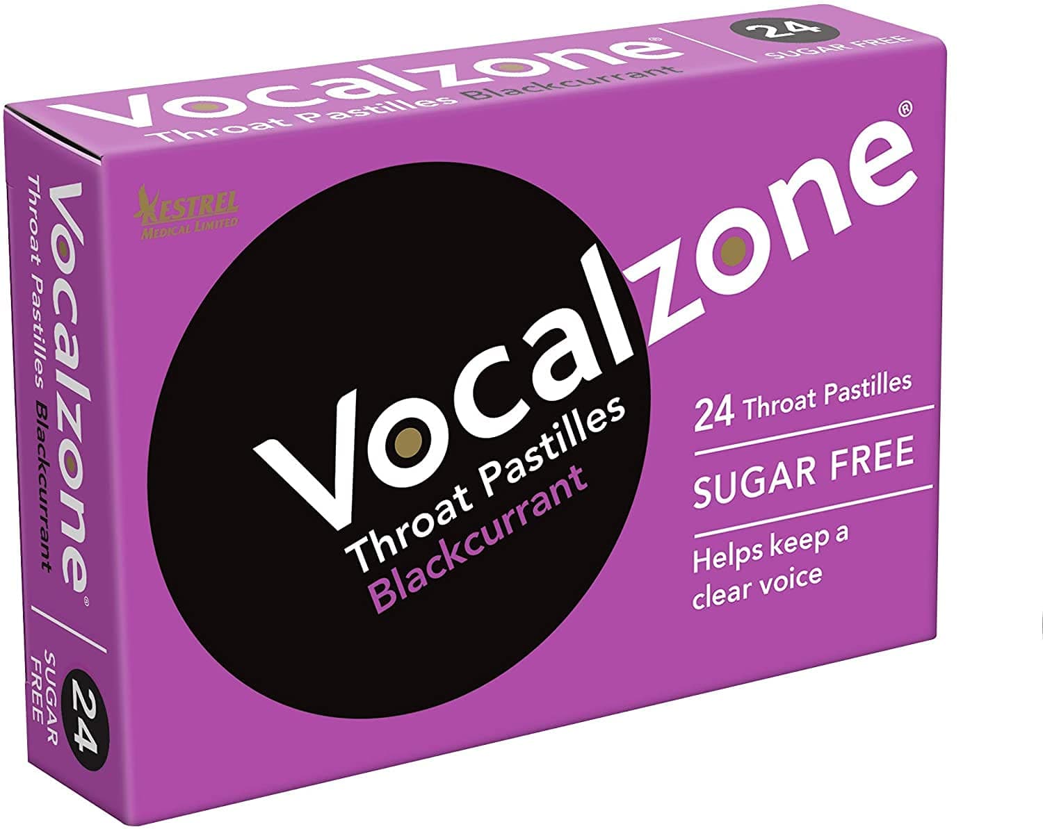 Blackcurrant Throat Pastilles (24 Pastilles)