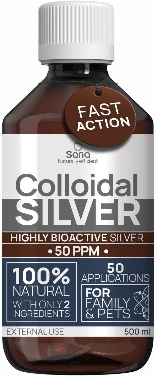 Colloidal Silver 50 PPM