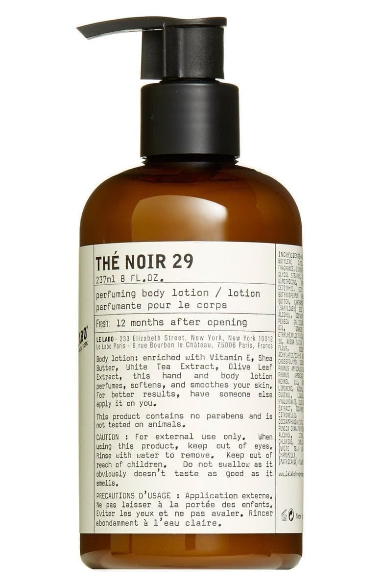 Le labo Thé Noir 29 Hand & Body Lotion - 8 Oz