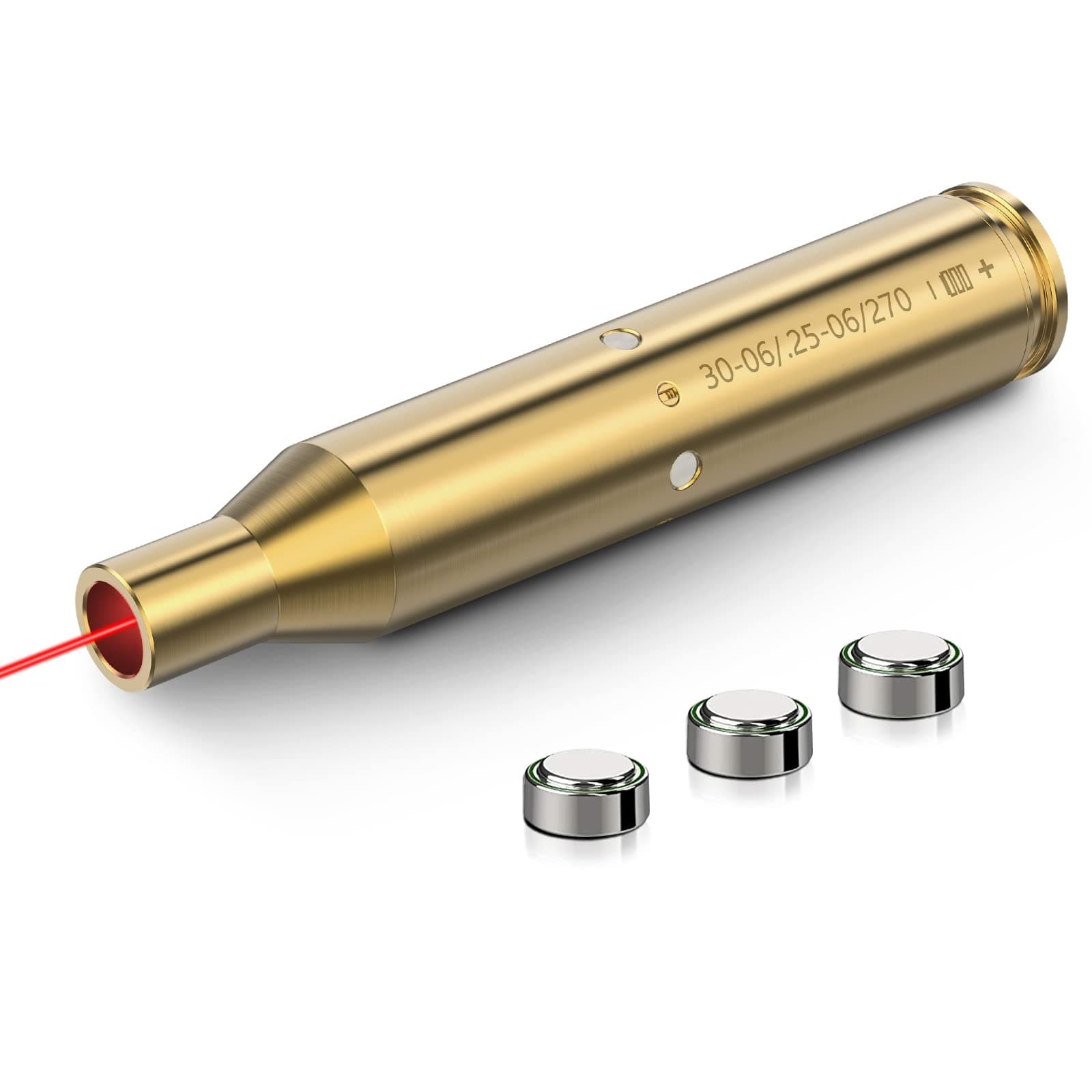 MidTen Bore Sight Laser 9mm/223 5.56mm/30-06/25-06/270 Laser Bore Sighter Boresighter with Batteries