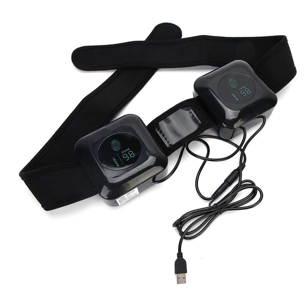 Electric Slimming Belt, Dual Quiet Motor USB Vibration Weight Losing Massage Machine for Leg Arm Waist