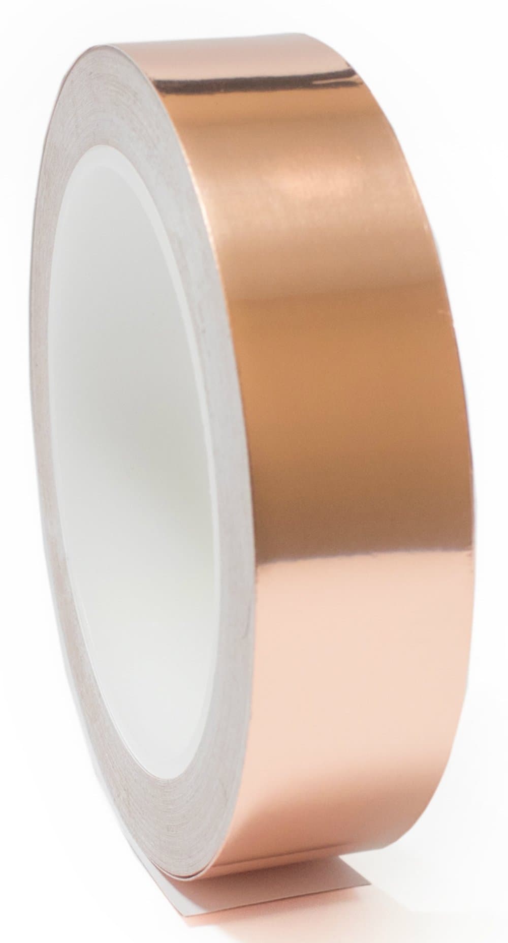 Copper Foil Tape - Conductive Adhesive - 21 Yards - Ideal For EMI Shielding, Guitar Repairs, Soldering Jewelries, Electrical Repairs, Grounding, Stained Glass & DIY Home Improvement