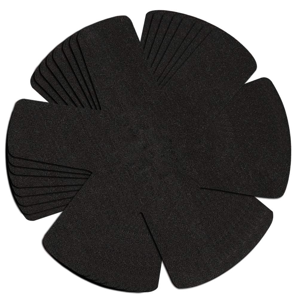 Non-Slip Pot and Pan Protector Pads, Non-Slip Pot And Pan Divider/Separator Pads (8 PCS, Black)
