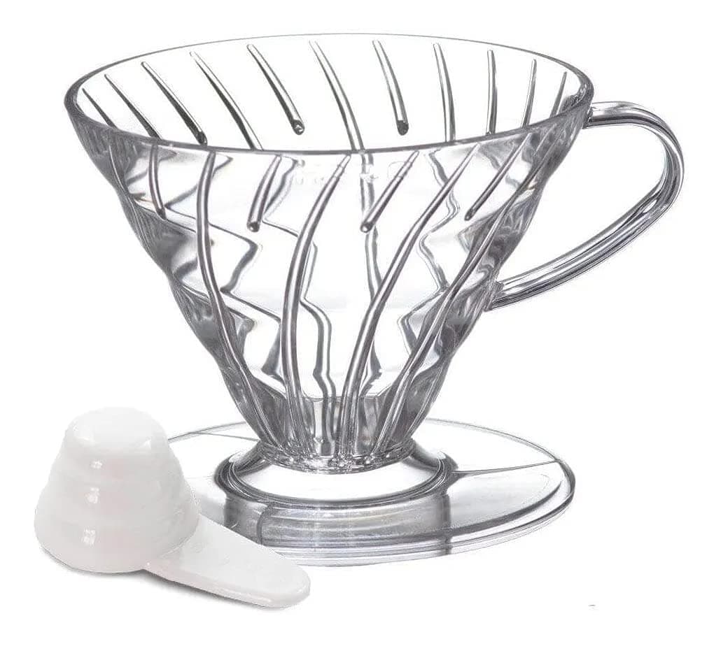 V60 Glass Coffee Dripper Size 01 transparent VD-01T