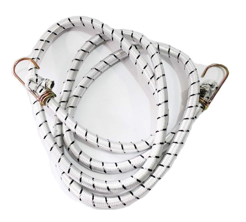 6ft/1.8m Long Elastic Bungee Cord Strap Camping Car Roof Rack Bike Tie Down with Hook
