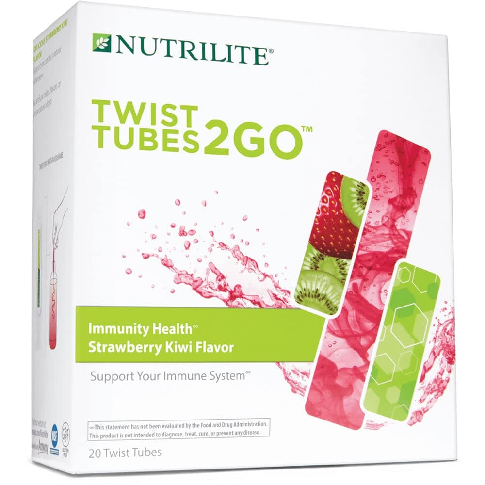 NutriliteTwist Tubes-Strawberry Kiwi Flavor (30 Twist Tubes)