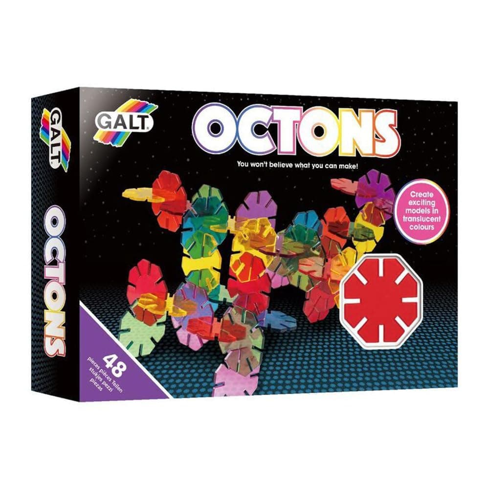 Galt Toys, Octons, Construction Toy, Ages 4 Years Plus