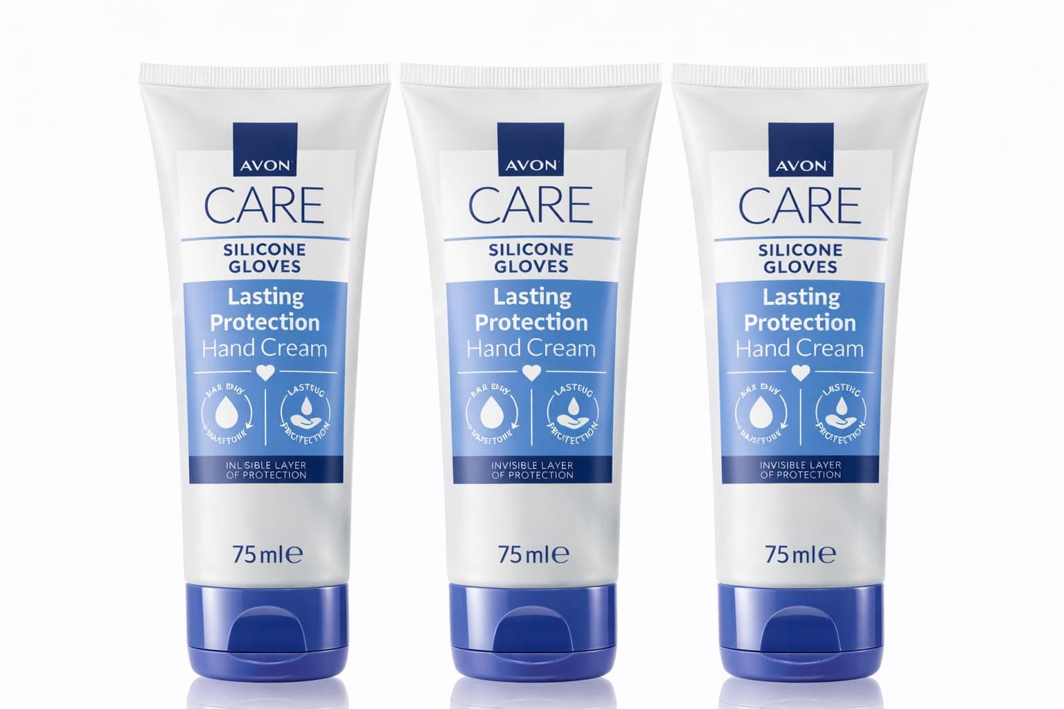 Avon Care Silicone Glove Protective Hand Creams 3.4 fl oz. (Pack of 2)