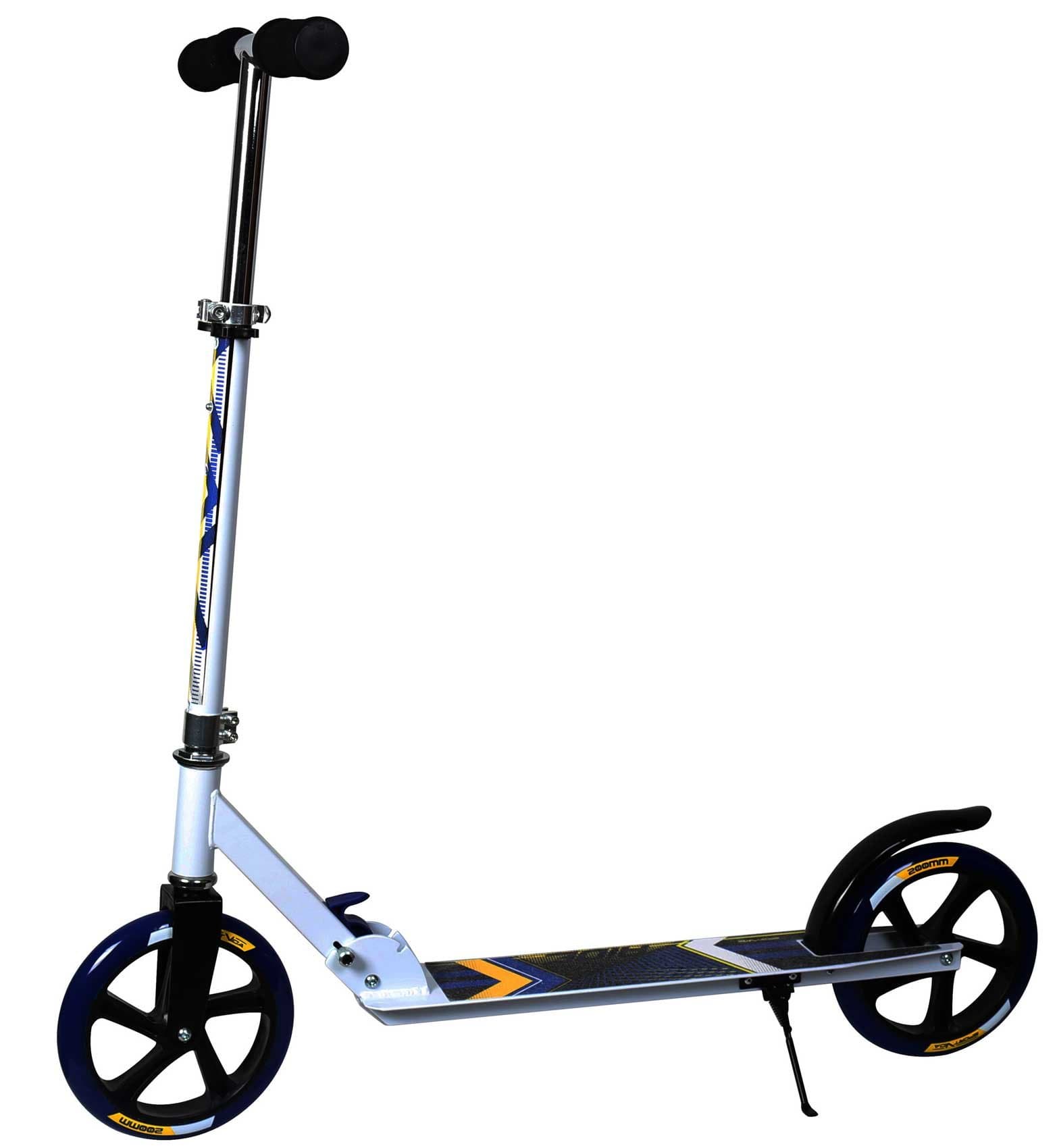 Scooter Children's & Adult's | Vida/Big Wheel Foldable Push Scooter Scooter Children's Scooter ABEC7 Ball Bearings | 200 mm Polyurethane Casters | Kick Roller Foot Stand, Kick Scooter, WO001