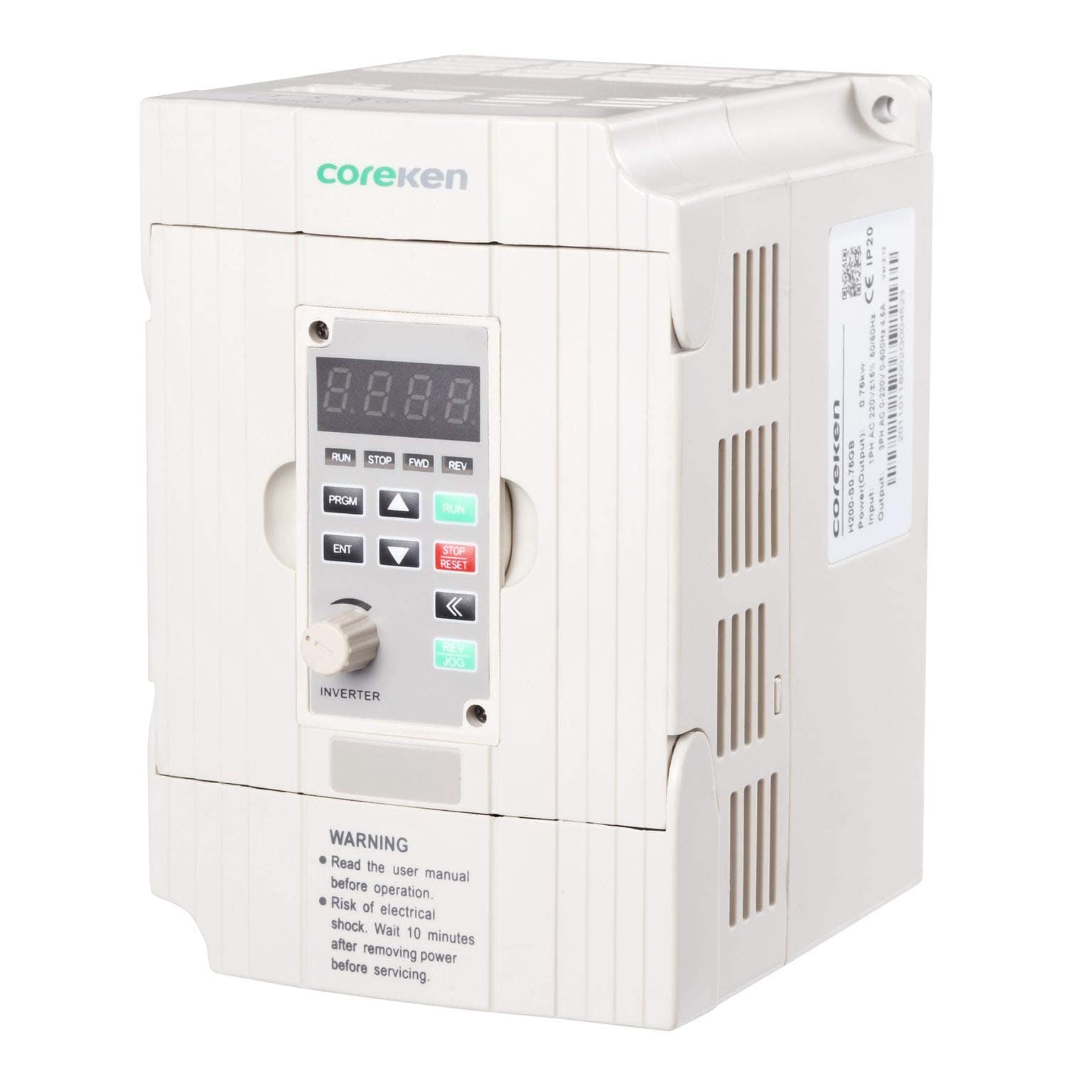 Vector Control VFD 1 Single Phase 220V 1.5KW 2HP Variable Frequency Drive CNC VFD Motor Drive Inverter Converter for Spindle Motor Speed Control General Purpose.