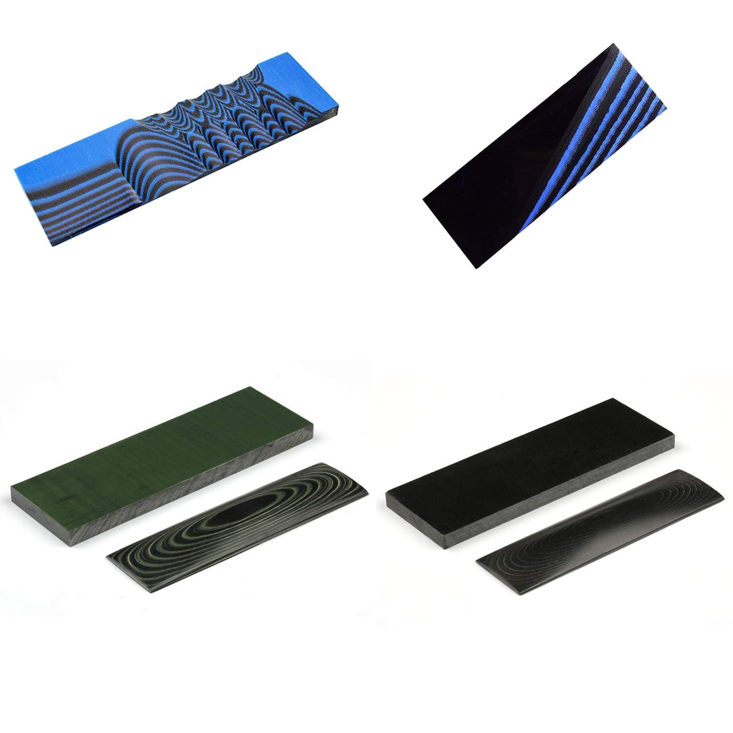 MYIW G10 Handle Material,Knifemakers Supply Custom DIY Tool of Micarta Knife Handle Material slab,pack of 2 pieces