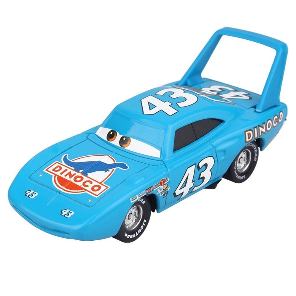 Hannaier Cars, Lightning McQueen car Toy 1:55 die-Casting car Metal Alloy boy Kid Toy (The King) Small