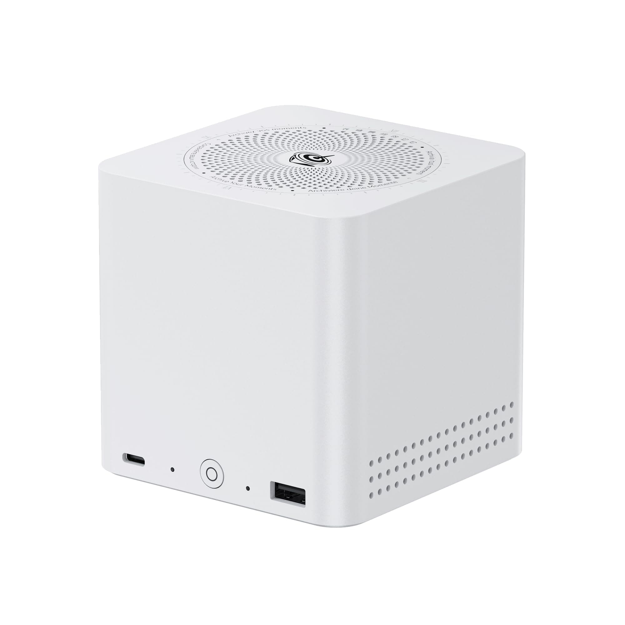 Beelink ME Mini PC Intel N150 12G LPDDR5 64G EMMC、2TB M.2 PCIe 3.0 SSD、デュアル2.5G LAN/NASストレージ/クラウド。