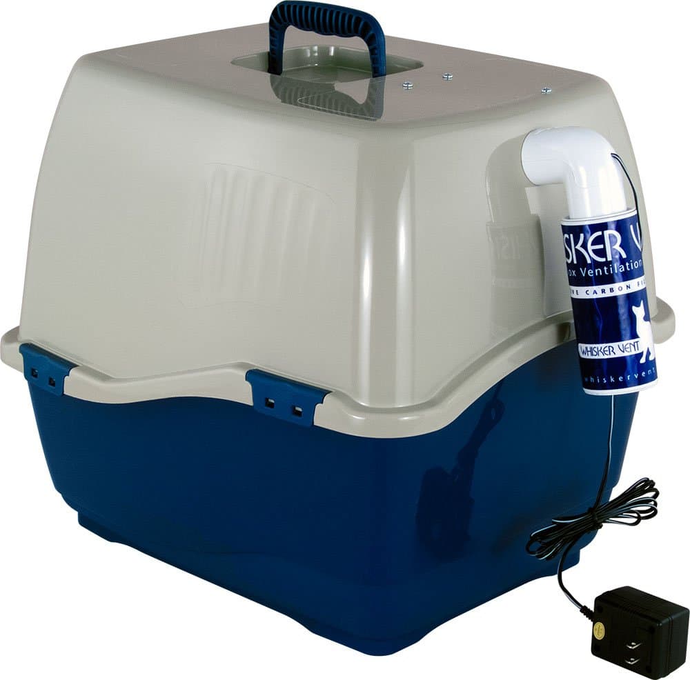 Odorless Litter Box System with Active Carbon Air Filter