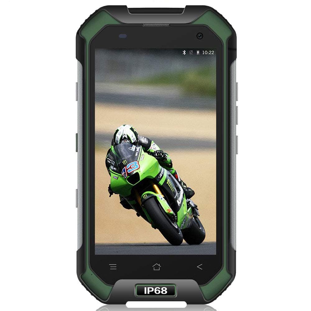 Rugged Smartphone, Blackview BV6000 IP68 Smartphone with 3GB+32GB - 4500mAh - 5MP+13MP - 4.7” HD Screen - Android 7.0 Smartphone - Dual SIM Phone Unlocked - Compass - GPS - NFC - Green