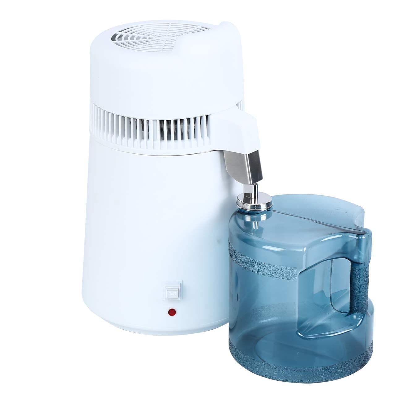 XuanYue 6L 900W Water Distiller Purifier Pure Water Distiller Filters Water Distillation with Collection Bottle for Home/Travel/Dental/Medical/Lab