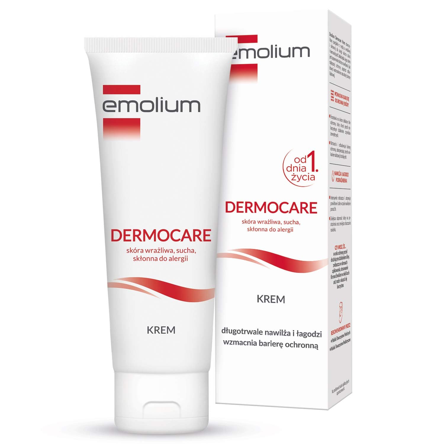 Emolium Dermocare Cream From Day 1, For Babies and Children - 75 ml