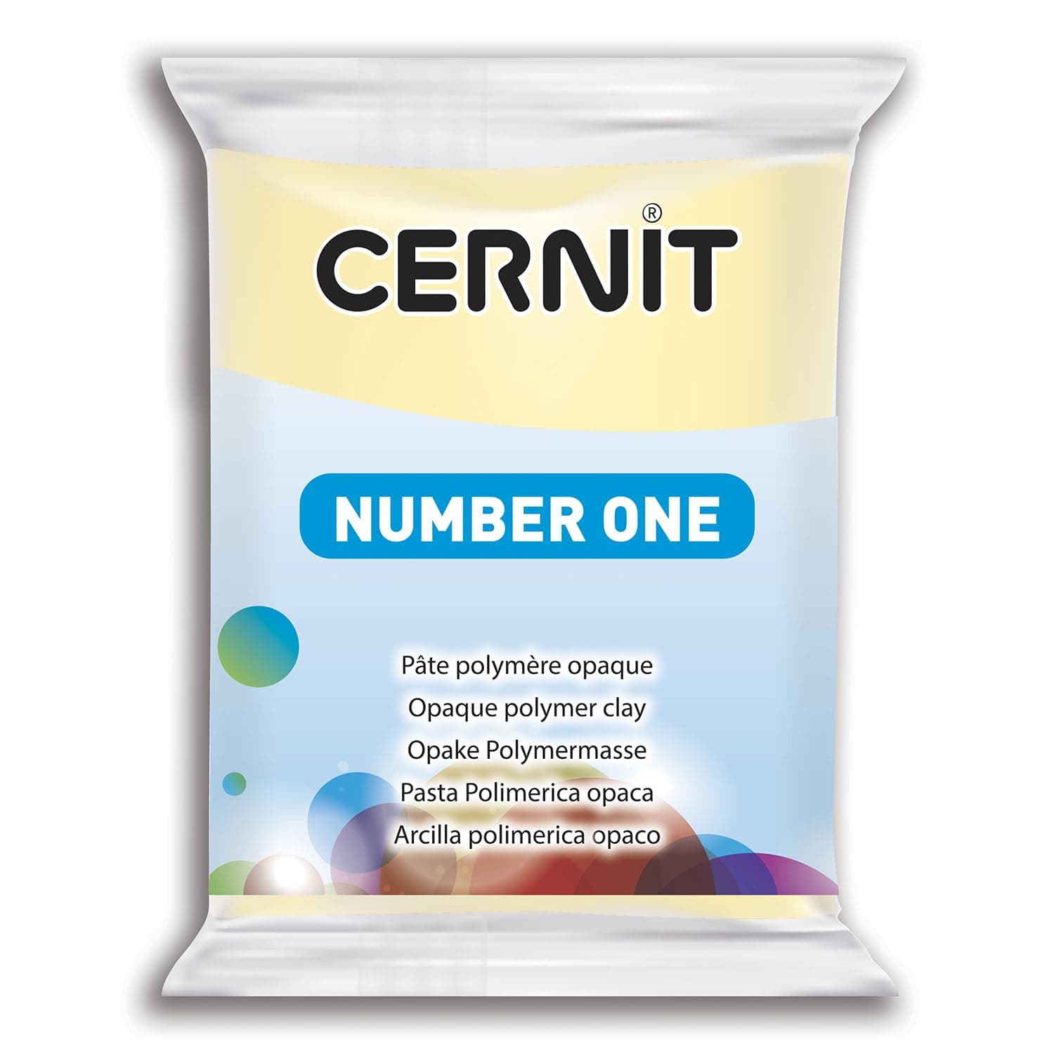 CernitNumber one Clay 56g-Vanilla, 7 x 5.5 x 1.5 cm, 56 gram