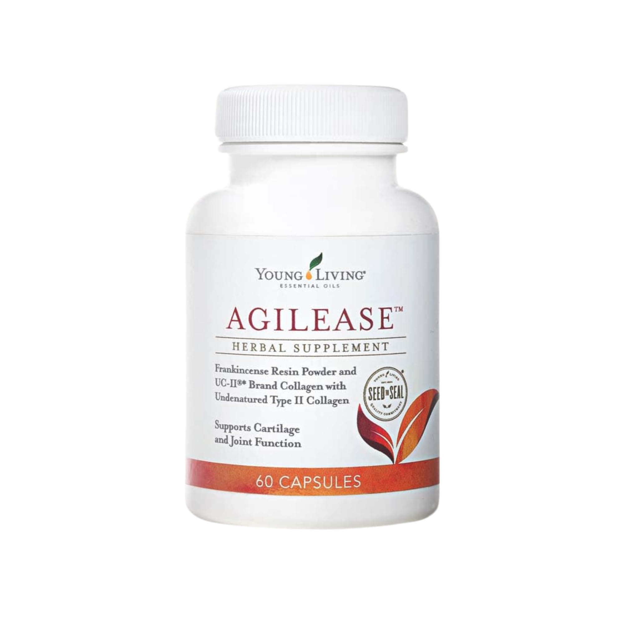 Young Living AgilEase Capsules | 60 Count | UC-II Collagen Supplement | Supports Mobility & Flexibility | Helps Maintain Joint Health & Exercise Recovery