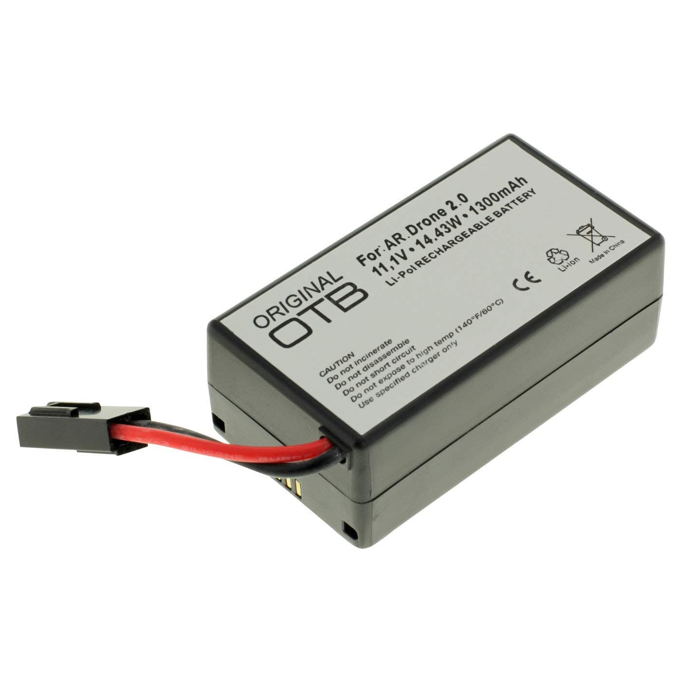 Battery for Parrot AR.Drone 2.0 Li-Polymer 1300mAh ON1694