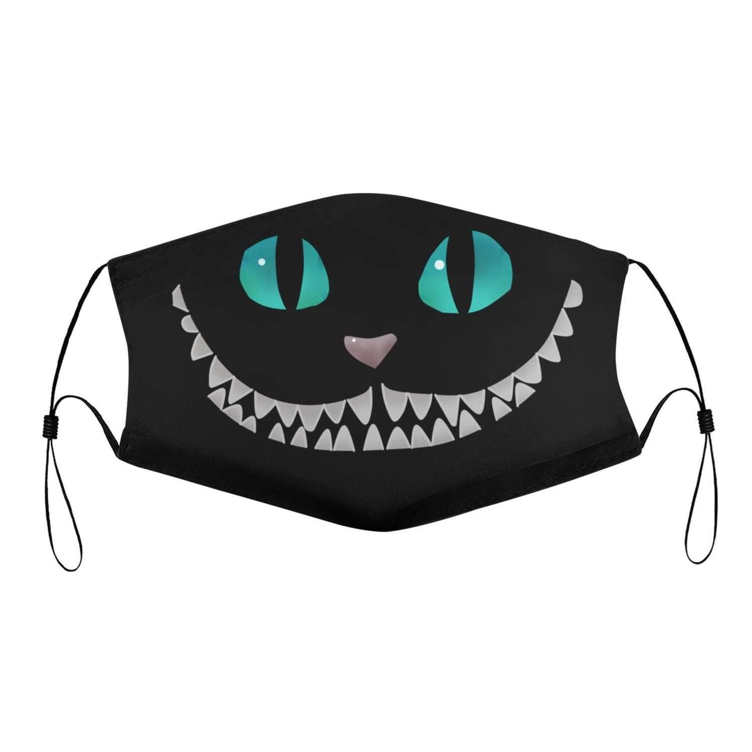 Cheshire cat face mask Reusable Cute face mask Breathable face mask We're All mad here Anime face mask Funny face mask