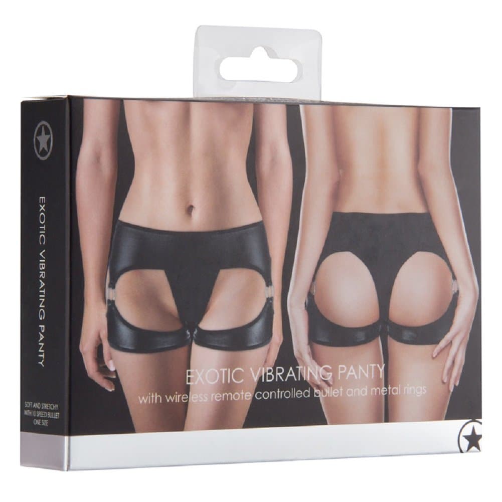 Ouch! Exotic Vibrating Panty - One Size