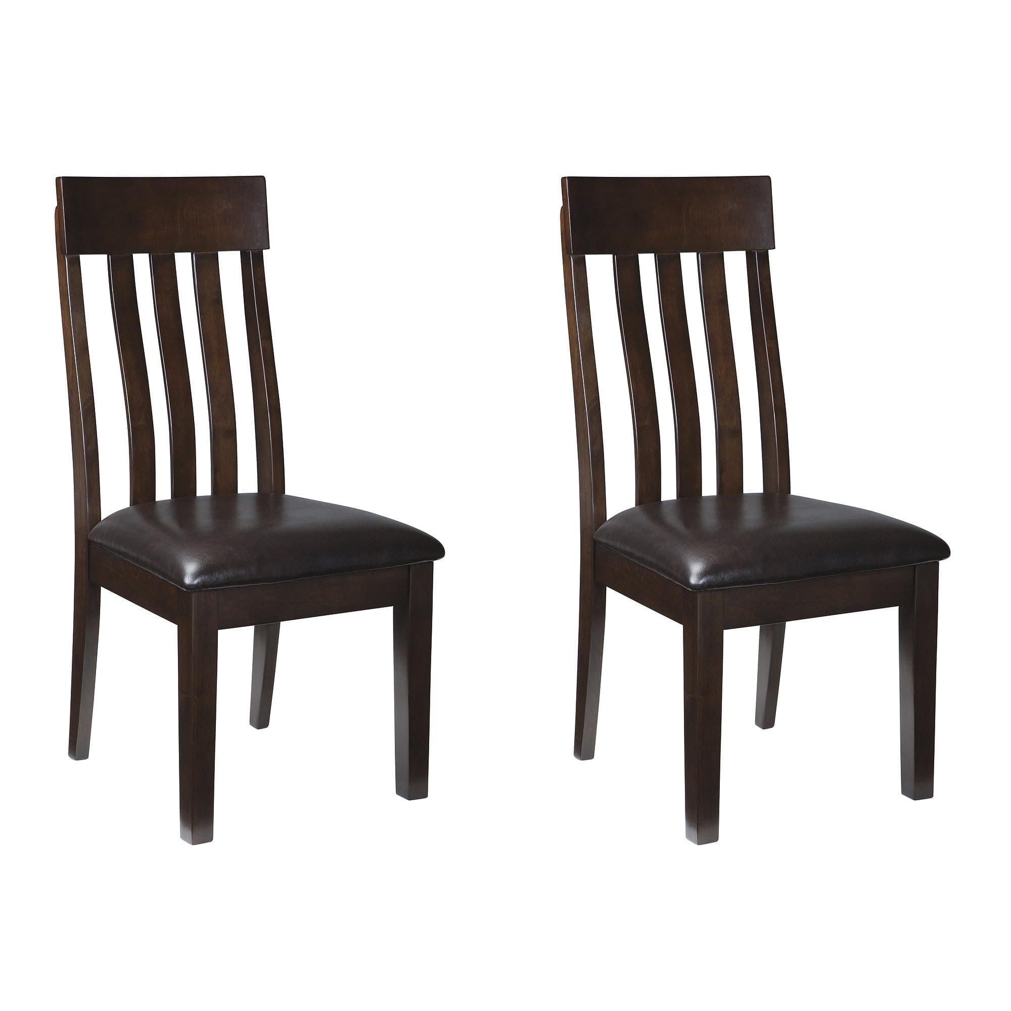 Ashley Furniture Signature Design - Haddigan Dining Room Chair - Upholstered Chairs - Set of 2 - Dark Brown