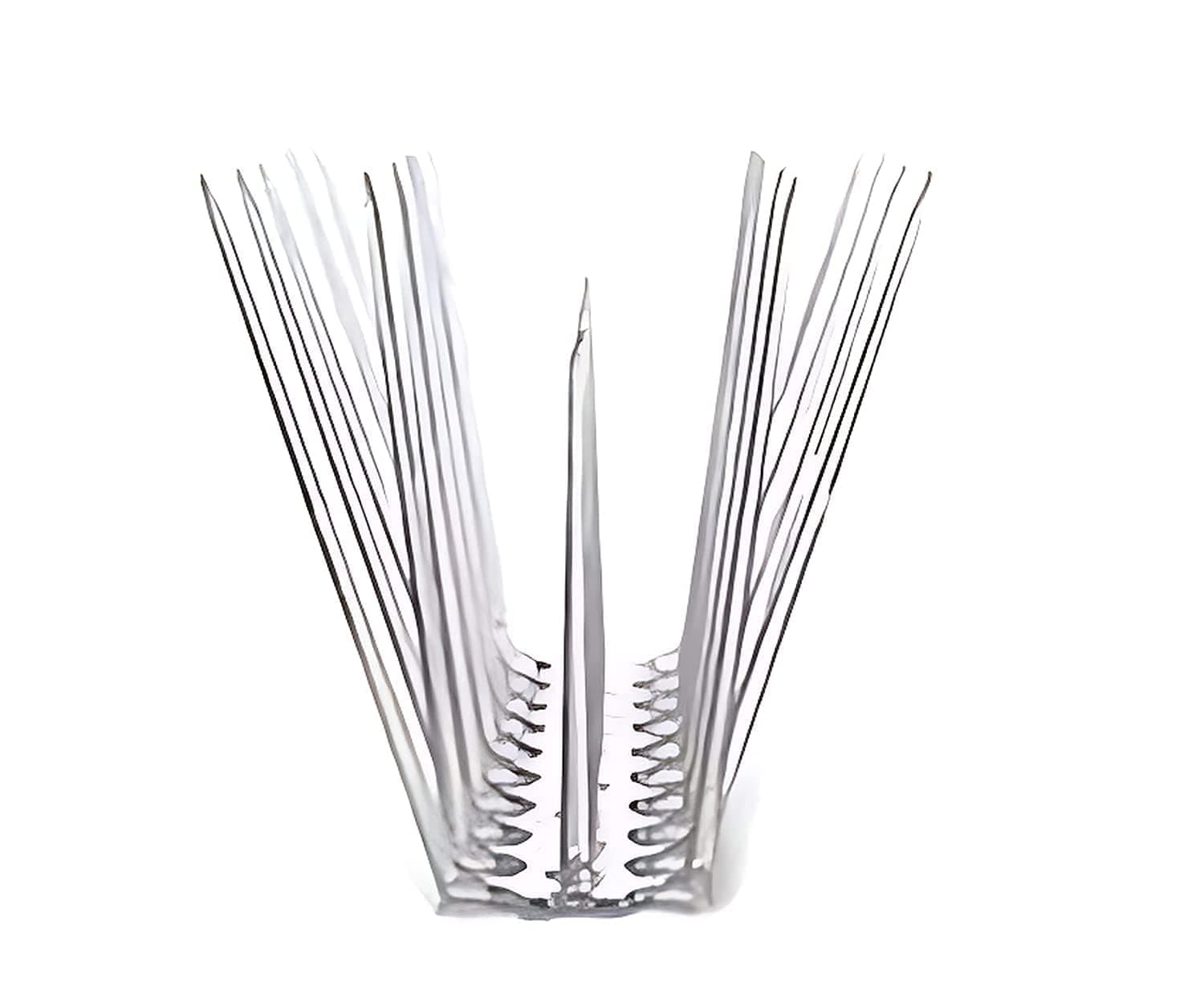 Bird Spikes - Pigeon Control Spikes (Bird Spikes 10 Pcs) Pigeon Spikes for Balcony, Window AC, Split AC (Polycarbonate)