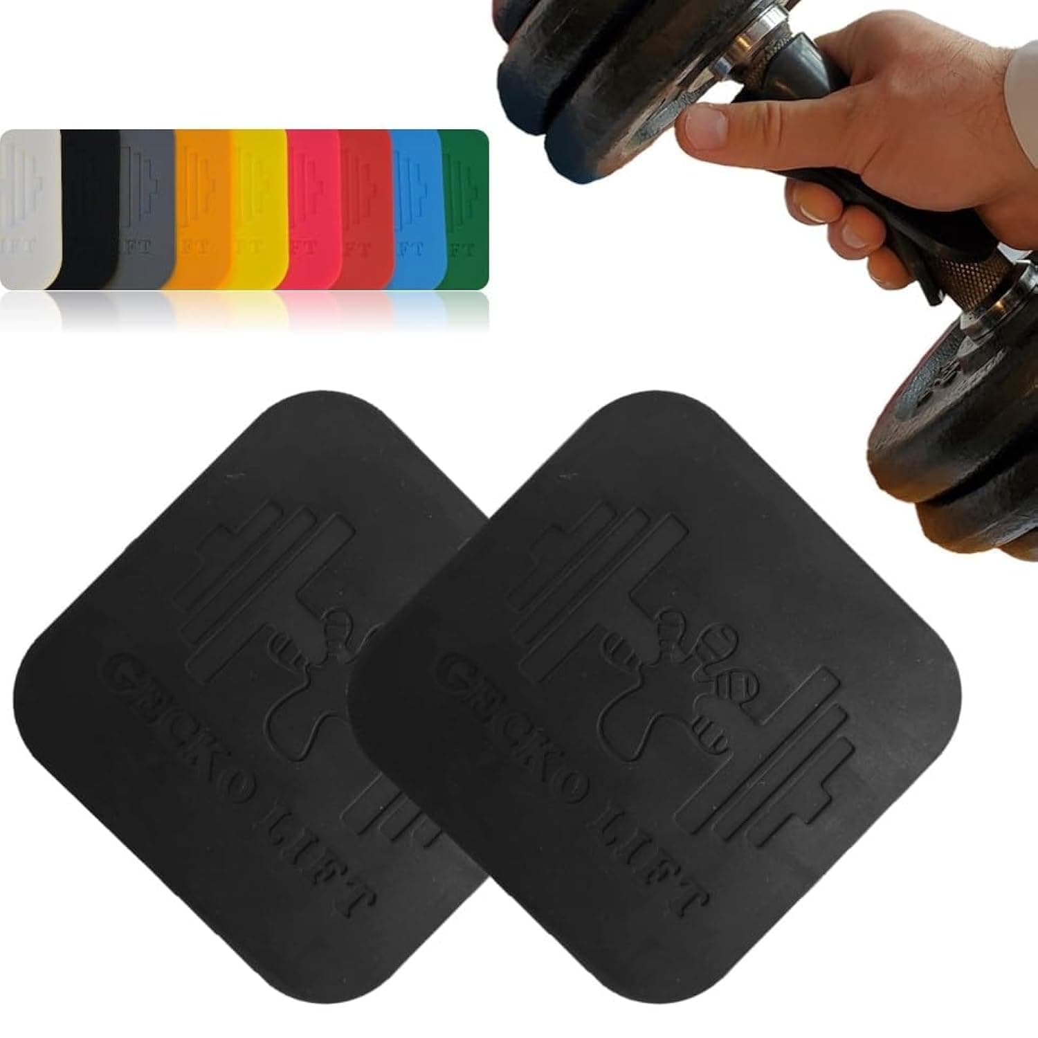 Pads (Black), Best Weight Lifting Glove Alternative, no Sweat, no Callus Workout Gloves, Special Colors for Workout Sets for Women, and Mens Workout Gloves Alternative