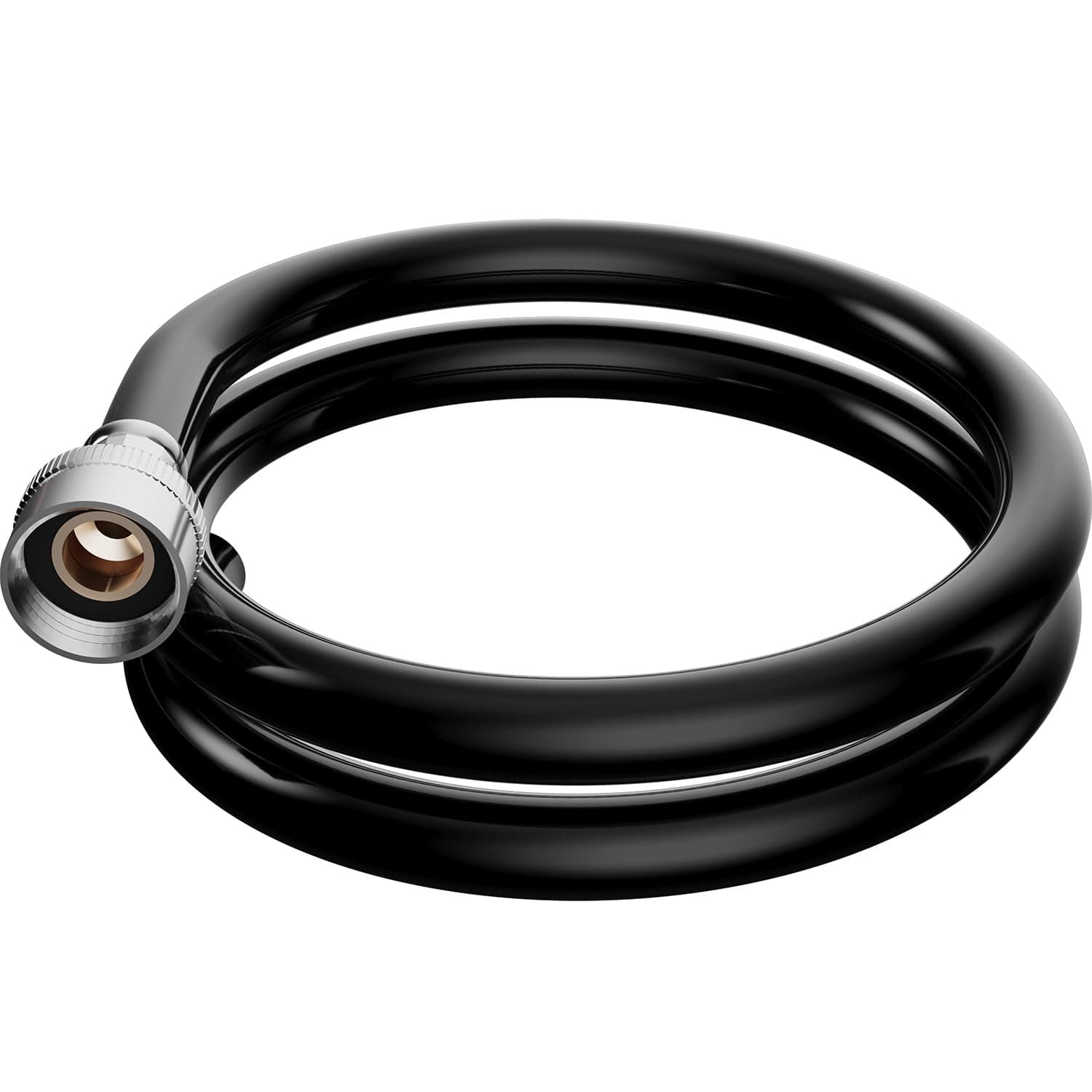 Dehumidifier Drain Hose, ¾ Inch Connection, 5’, 5 Feet, Flexible PVC, Black